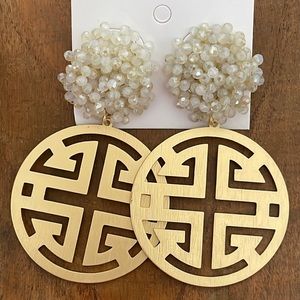 🎉❤️ NEW Olivia ARB Dangle Beaded Earrings